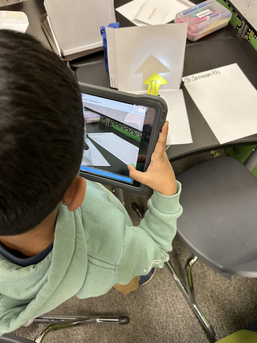 Investigating how the distance between light source can impact shadows. #keepcuriosityalive