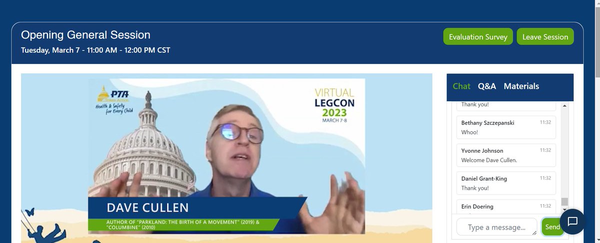 Thank you @DaveCullen for sharing your empowering words today at the NPTA Virtual LegCon. Thank you for also mentioning the work of @MomsDemand and the difference it has made across the country. #PTALegCon