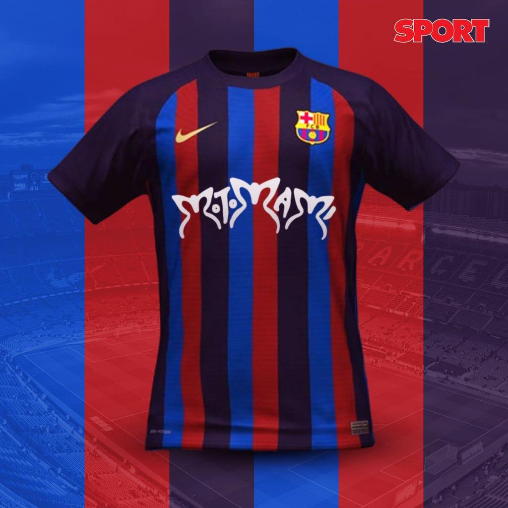 🚨 Le FC Barcelone jouera le prochain Clasico avec le logo de la chanteuse Rosalía sur son maillot dans le cadre de son partenariat avec Spotify.

📸 <a href="/sport/">Diario SPORT</a>
