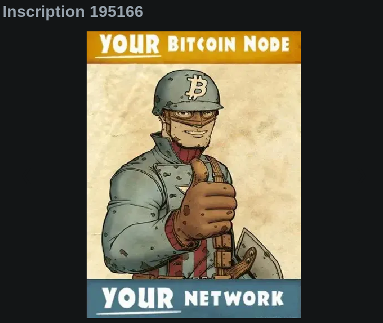 inscript0r's tweet image. Just posting some of my #bitcoin #ordinals 

#saltornad0_inscriptions

Inscription 195166: Your node, your network.

ordinals.com/inscription/e5…