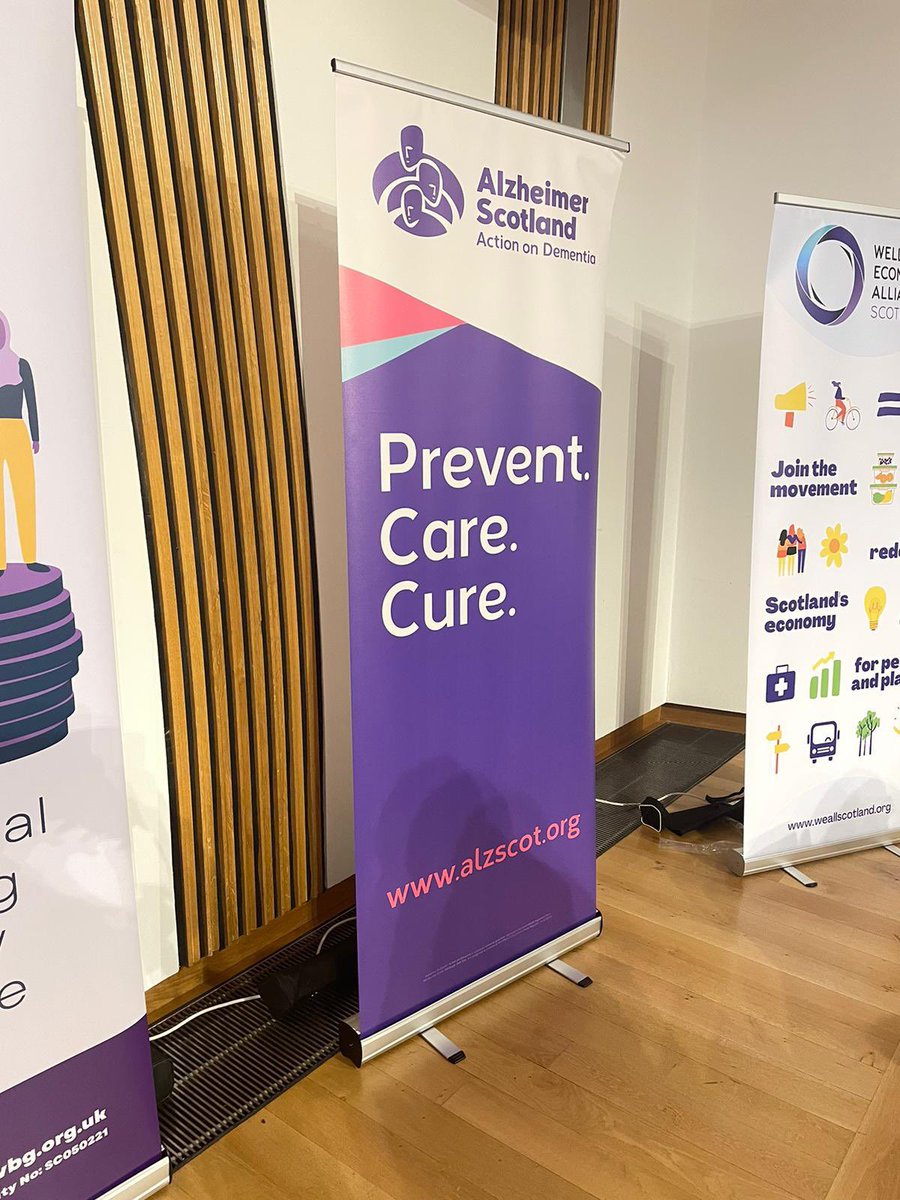We’re lending our voice to the ‘A Scotland that cares ‘ campaign. Tonight, we’re at the Scottish Parliament to support the call to fully value and invest in care and all those who provide it. #ScotlandCares 💜
