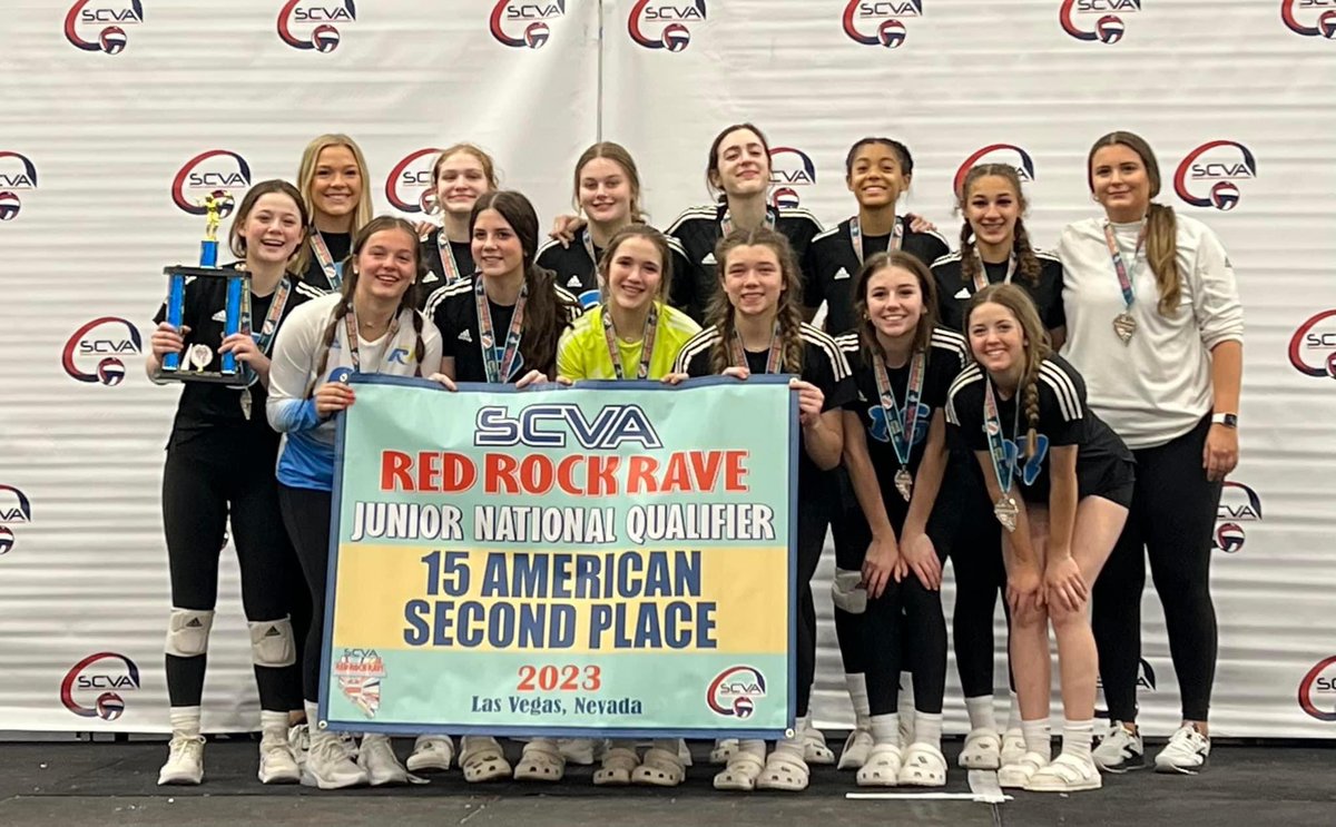 CoachLoganStud's tweet photo. 15 Adidas went 11-1 to finish second at SCVA Red Rock Rave. They were 2 points shy of a bid https://t.co/ovqgpZGuat