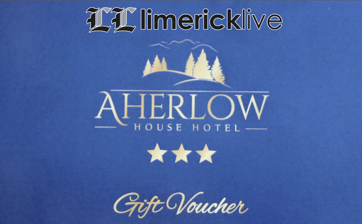 Limerick_Leader's tweet photo. 💥GIVEAWAY💥

We have teamed up with #AherlowHouseHotel to give one follower a One Nights Dinner and Bed &amp; Breakfast for 2!

All you have to do is 🔽

▪ Follow @AherlowHouse
▪ Like &amp; RT this post
▪ Tag 1 friend
 
Competition closes March 12th @ 9pm ⏳

https://t.co/87nZZxJANI https://t.co/r67lB1tomA