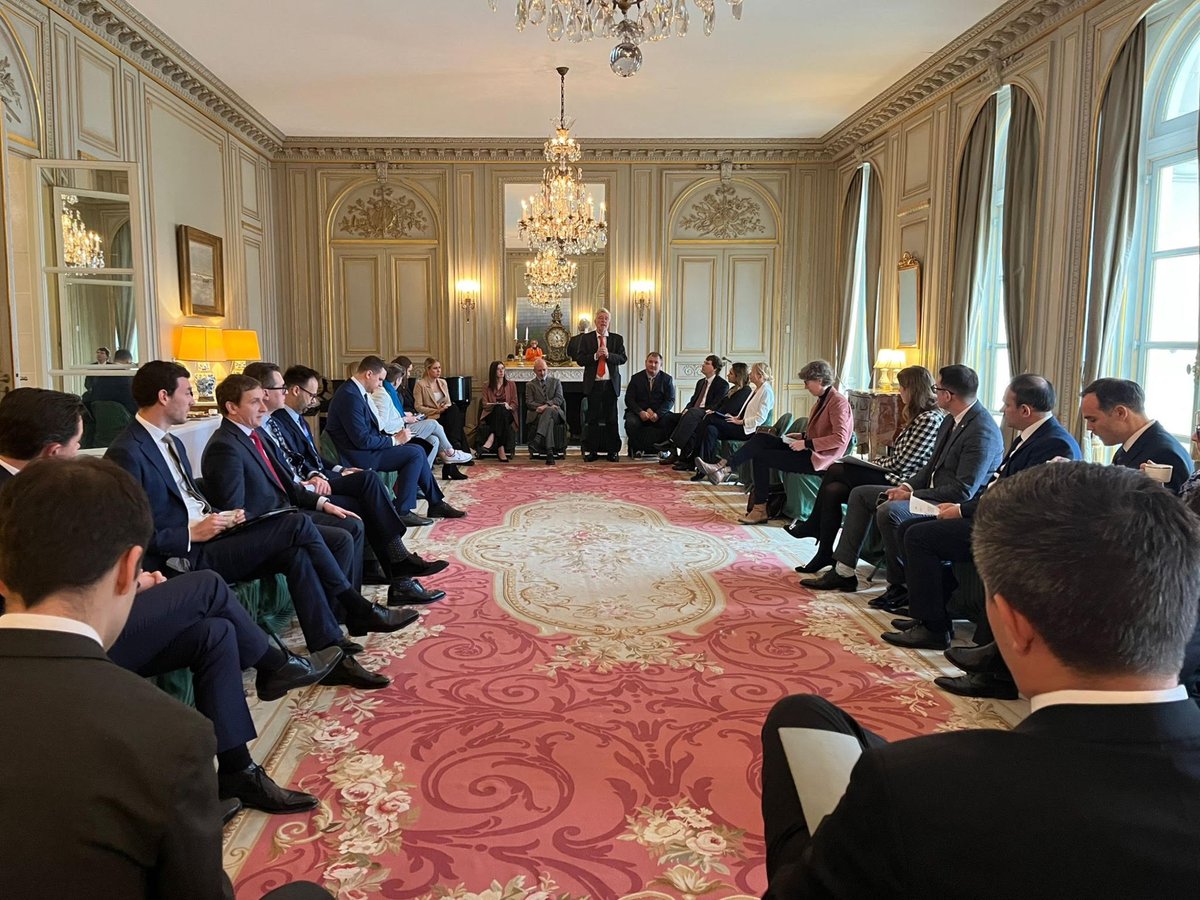 Encouraged by the insightful viewpoints on the value of democracy with <a href="/cepa/">CEPA</a> Democracy Fellows from Ukraine and Russia, and with European colleagues in DC.