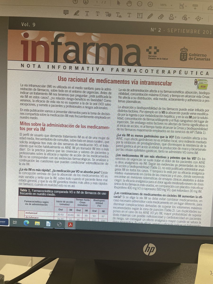 Lo sigo imprimiendo y entregando como rosquillas a todos los pacientes desde que lo tengo. Y cierto es que salen informados, (casi) todos convencidos y sin el pinchazo. Este documento es ORO PURO. Un monumento a sus autores! 🙌🏻