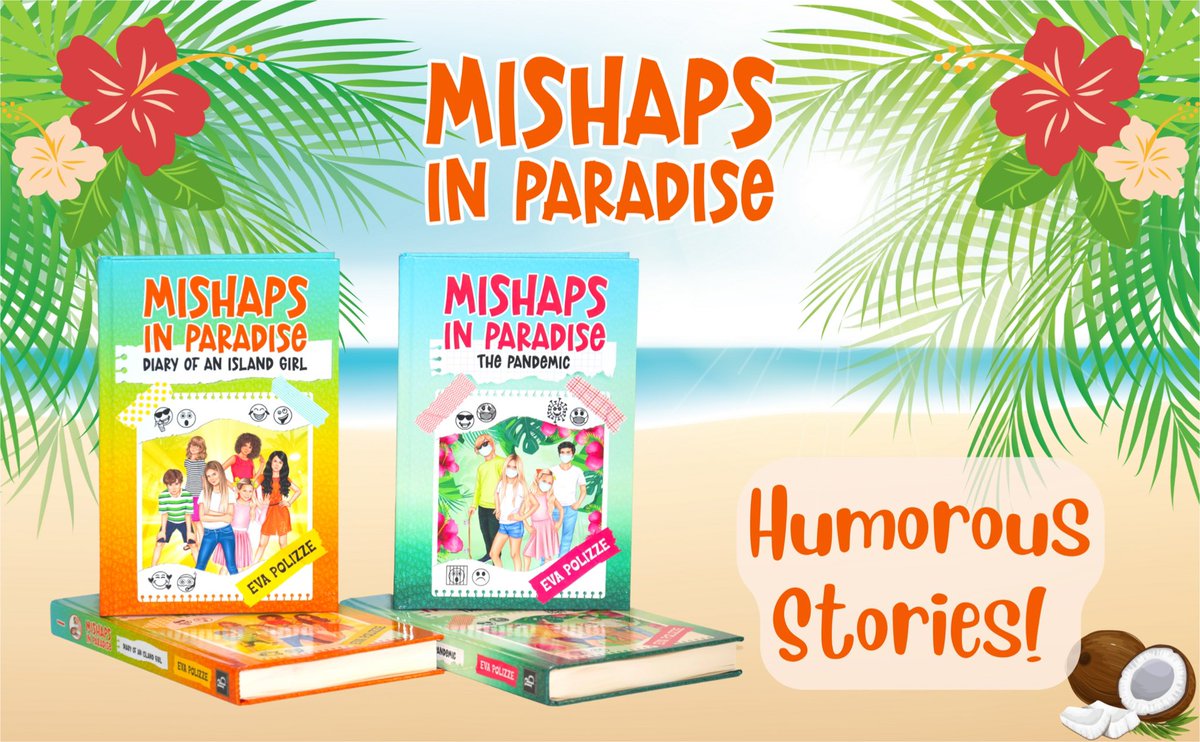 Do you like stories that make you laugh? 😂
Read Mishaps in Paradise, a new middle grade series for girls ages 8-12. 

Mishaps in Paradise 1: Diary of an Island Girl
amazon.com/dp/1959739018
 
mishapsinparadise.com

#mishapsinparadise #MiddleGradeBooks #funnybooks #middleschool