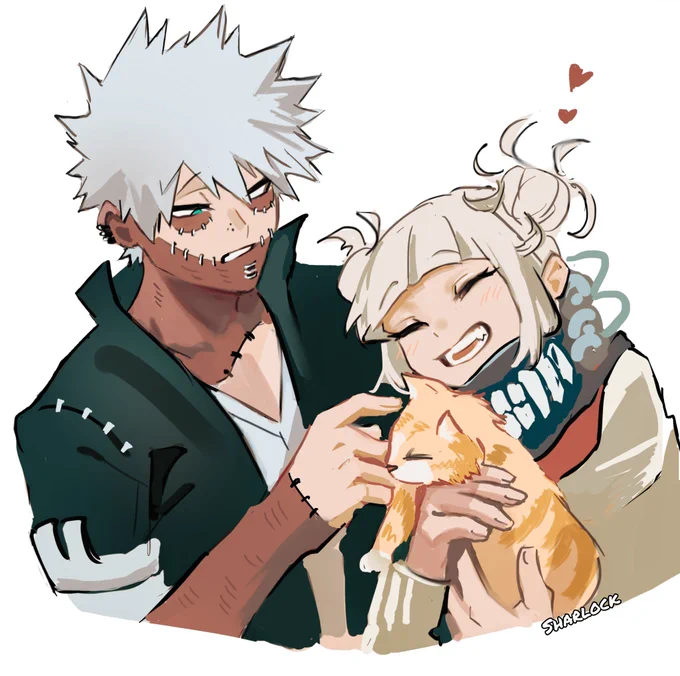 She love Tomura and Touya  