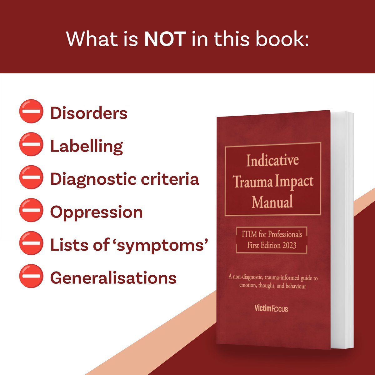 DrJessTaylor's tweet photo. Because why wait for someone else to do it? 

If we want trauma-informed, revolutionary change in mental health, we have to start somewhere, and we have to create it for ourselves. 

Read more here, order your copy and share with your colleagues: 

https://t.co/hJEW29FCa4 https://t.co/f27QhtbOVe