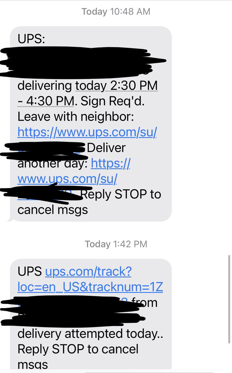 WWKCD's tweet image. This is your warning. Never pay for the @UPS delivery window, it’s a #scam. Now I wait another day.
