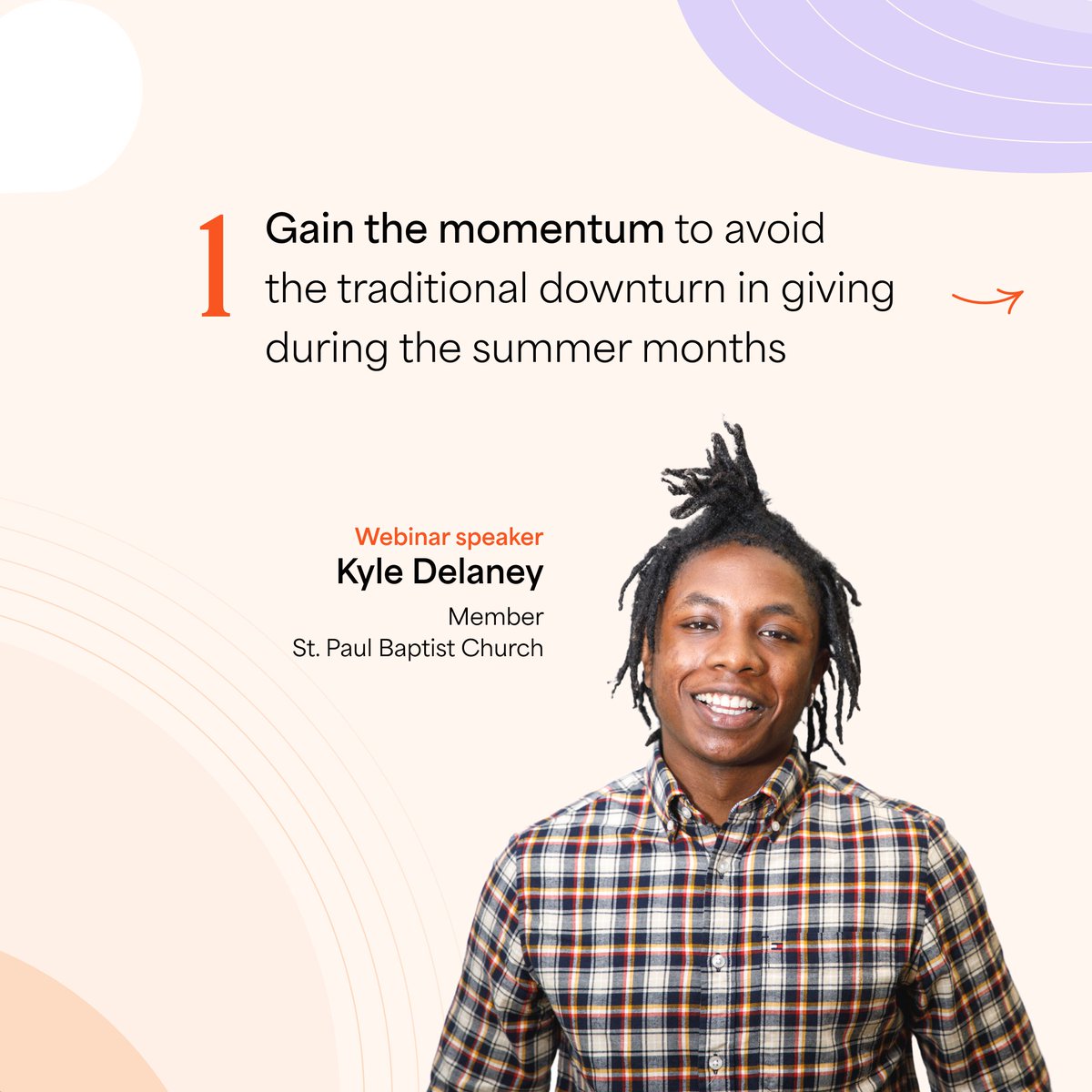 Givelify's tweet photo. There are many reasons to attend our free webinar. Here are just 3️⃣! Don’t miss our panel with @PastorRuss09, @adeshazor, and more as they discuss six steps to increase consistent giving in your church on #EasterSunday and every Sunday! Sign up: https://t.co/NgHqOYZQHe https://t.co/ktaecJCmE2