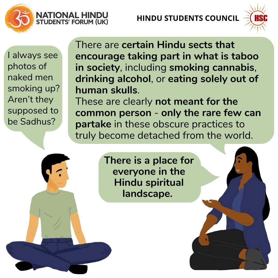 nhsf_uk: This lack of cultural condemnation towards cannabis does not mean the promotion or encouragement of smoking cannabis. 

The overwhelming majority of Hindu spiritual disciplines have always advocated against any intoxicant. 

The ones who use it …