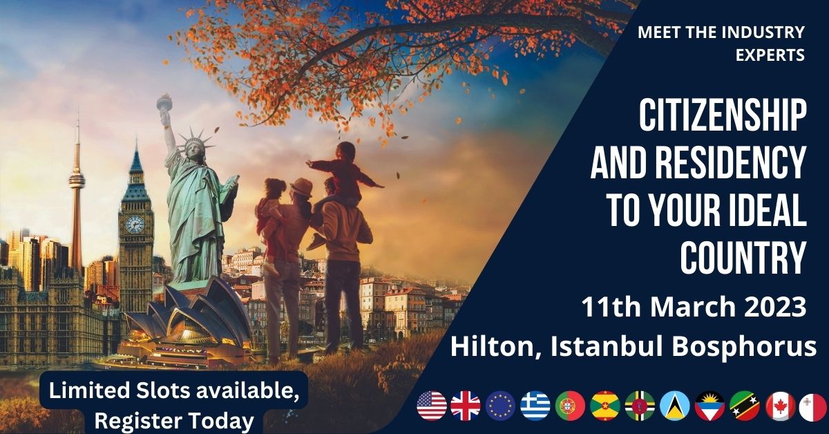 You invited to attend the Investment Immigration Expo taking place in Istanbul on 11th March 2023 Hilton 10:00 AM till 9:00 PM. 

This expo will present info about immigration to America/Europe/Caribbean via investment 
You must register on Eventbrite tinyurl.com/GIIS-11