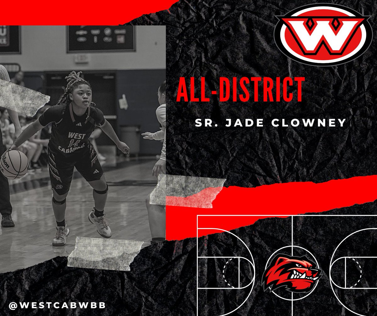 West Cabarrus WBB (@westcabwbb) on Twitter photo πCongratulationsπ to Sr. Jade Clowney
<a href="/jadeclowney14/">Jade</a> on being named All-District for the 2022-23 season. <a href="/Gm4Sports/">Greater Metro 4 Conference</a> <a href="/CJemalHorton/">C. Jemal Horton</a> <a href="/westcabsports/">π΄@π¬ππ¨π©ππππ¨π₯π€π§π©π¨β«οΈ</a>
πΈRyan Sellars πCongratulationsπ to Sr. Jade Clowney
<a href="/jadeclowney14/">Jade</a> on being named All-District for the 2022-23 season. <a href="/Gm4Sports/">Greater Metro 4 Conference</a> <a href="/CJemalHorton/">C. Jemal Horton</a> <a href="/westcabsports/">π΄@π¬ππ¨π©ππππ¨π₯π€π§π©π¨β«οΈ</a>
πΈRyan Sellars