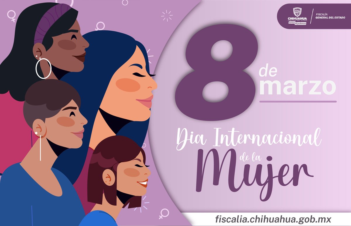 Fiscalia_Chih's tweet photo. La mejor forma de conmemorar este 8 de marzo es impulsando la equidad y el empoderamiento de las niñas y mujeres.

Día Internacional de la Mujer.

#FGEChih #JuntosSíPodemos #JuntosEnAcción https://t.co/zm5oPQG4YX