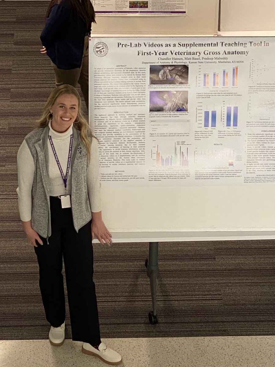 And here is <a href="/KSUDAP/">Department of Anatomy & Physiology</a>⁩ PhD student, Chandler Hansen!