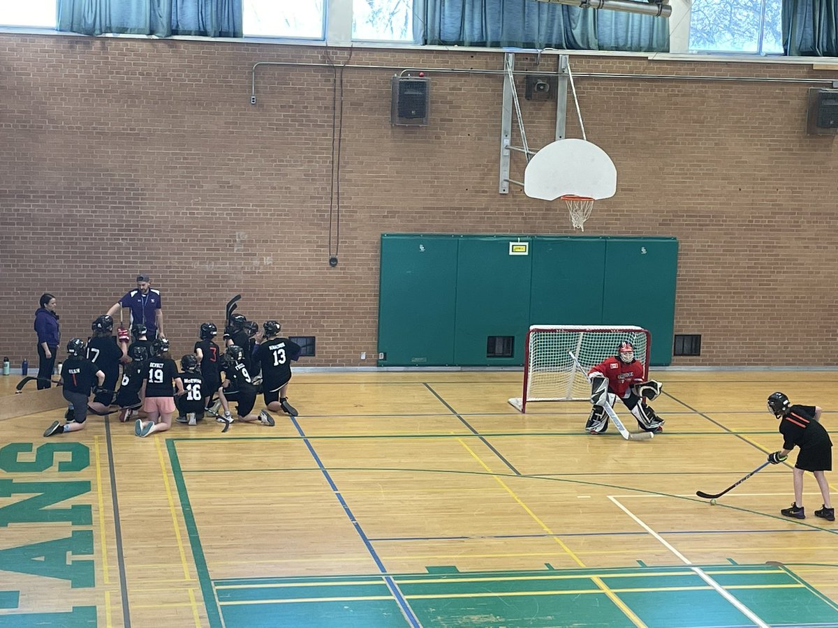 Today was an absolute blast! Thank you to our SSC’s for organizing and coaching the Amethyst Floor Hockey Team!