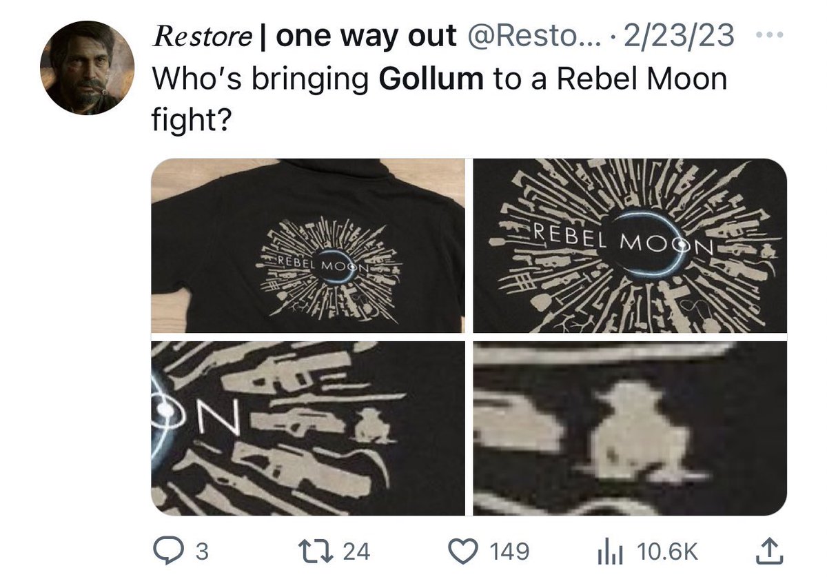 ItsAlexandre18's tweet photo. @whatonnetflix @SnyderVerse18 @IMDb And Promotion is jus’ getting started 💪🔥

#RebelMoon https://t.co/7ltk70Kz00