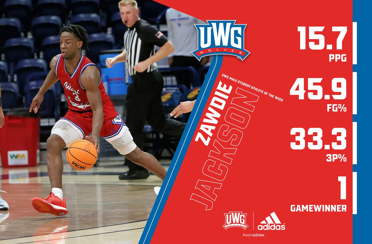 UWGAthletics's tweet photo. Congrats to Zawdie Jackson (@UWG_MBB) and Madison Vandergriff (@UWGSoftball) on being named the UWG Student-Athletes of the Week!

📰: https://t.co/jNFmsaiE2M

#WeRunTogether https://t.co/s5TPokcMpR