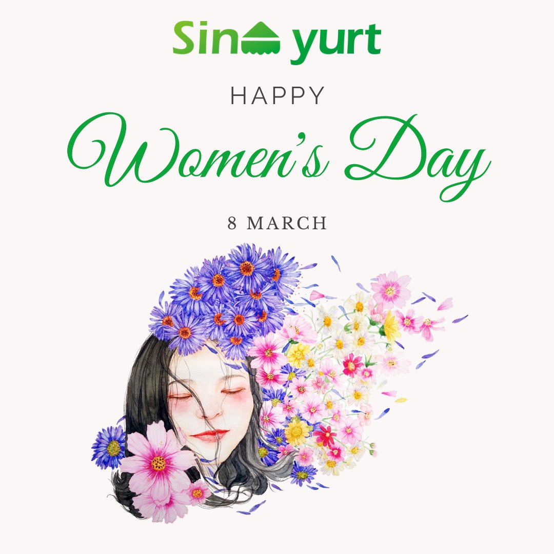 SinoYurt's tweet photo. Happy Women's Day to all the women who have shattered glass ceilings, and broken barriers, and paved the way for the rest of us!
#internationalwomensday #IWD2023 #womensday2023 #WomensHistoryMonth #ChooseToChallenge #EachforEqual #womenempowermentmovement  #feminisme https://t.co/OMpncPl1ZP