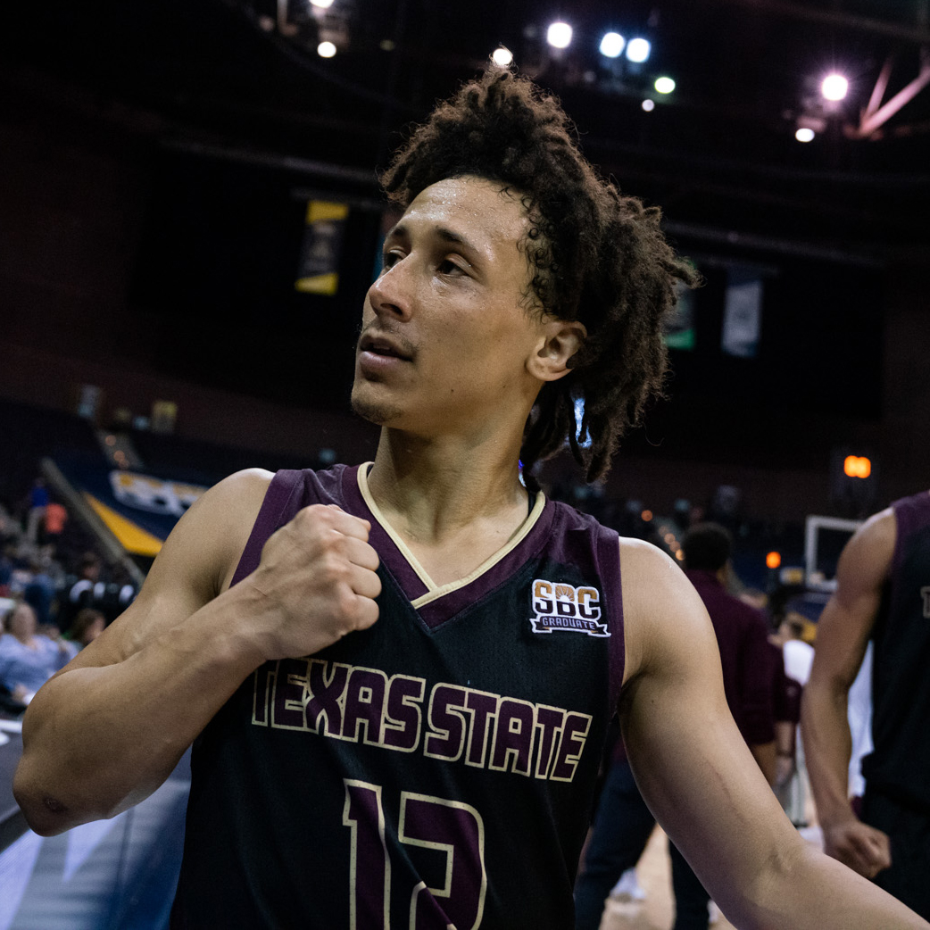 Congrats to Mason Harrell on being named to the 2023 #SunBeltMBB All-Tournament Team! 🏀: 15.5 ppg 🏀: 3.0 rpg 🏀: 2.8 apg #EatEmUp x @MasonHarrell12