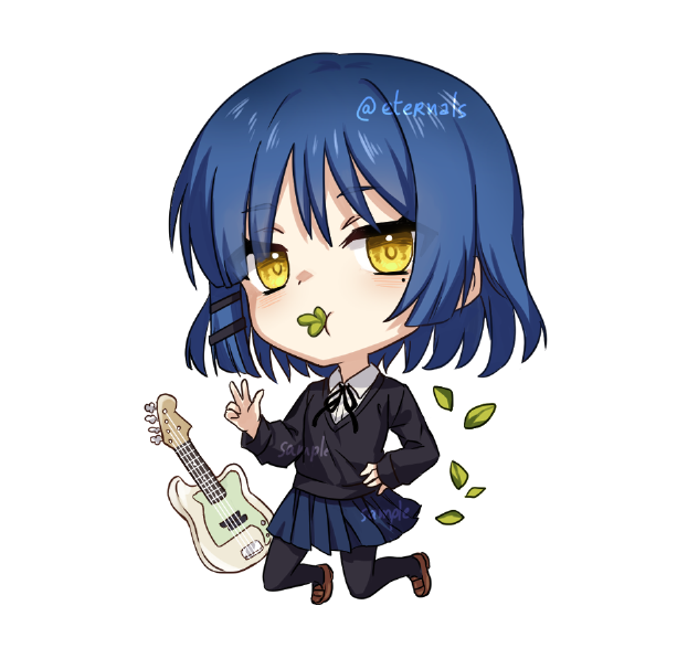 Secret of diet,eat weeds when hungry -Ryo #ぼっち・ざ・ろっく 