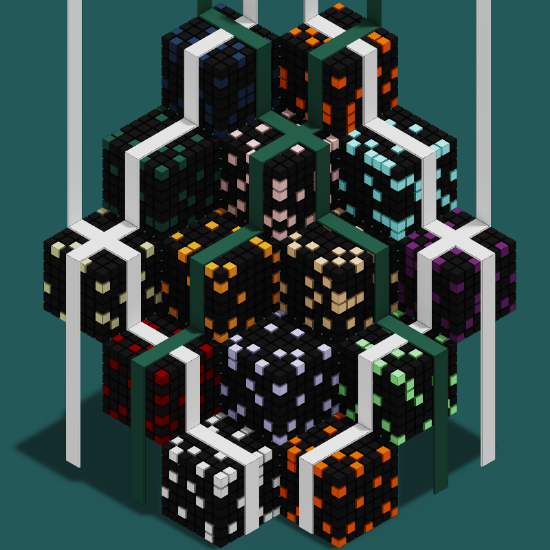 GN #NFTCommunity 

have sweet dreams of magic cubs😍❤️‍🔥
fxhash.xyz/generative/257…