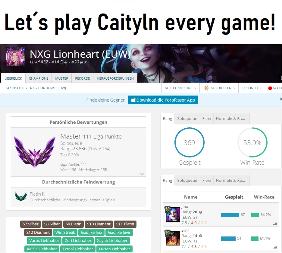 nextGen_eSport's tweet photo. Our ADC in a nutshell 💯

#LeagueOfLegends #adc #nutshell #nxgftw #bekind #bevictorious https://t.co/WUDieP8vpz
