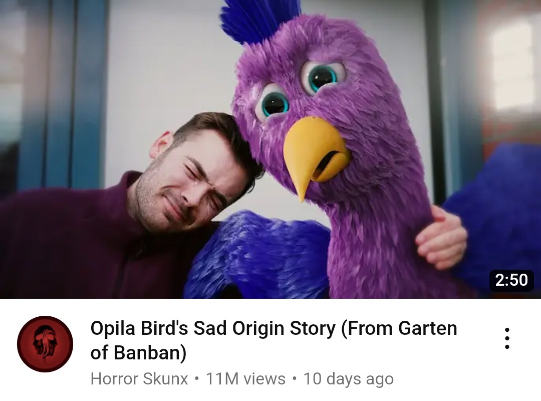 Opila Bird's Sad Origin Story (From Garten of Banban) 