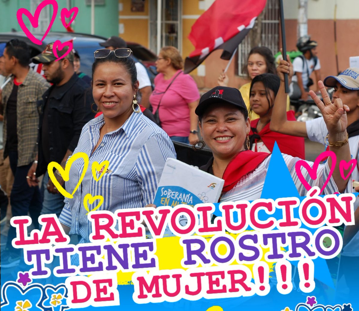 #Nicaragua Decir mujer, es decir Revolución!! #AdelanteMujeresHeroicas #TropaSandinista @KarlyDiazG25 @LuisaOr91 @Uva22