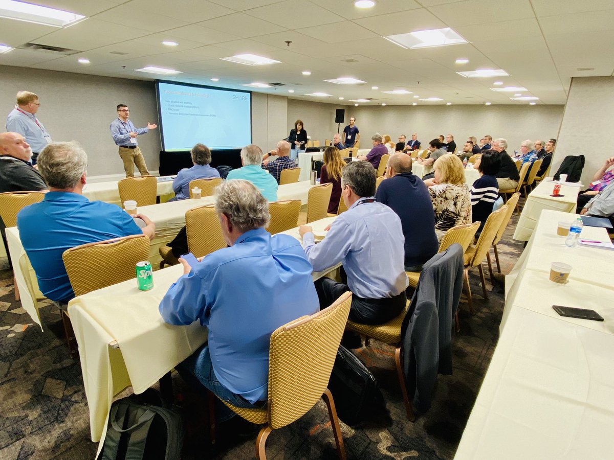 martyhoran144's tweet photo. #IBM #WashingtonSystemsCenter’s Didier Andre shares his #IBMzSecurity expertise & insights at #SHAREatl!🍑🧡 #Atlanta #ibmZ #ibmzSystems #security #z16 #zOS #MainframeModernization #crypto #ibmWSCz #mainframe #IBMsecurity #trustIBMz #SHAREhq #EverythingATL #PervasiveEncryption https://t.co/D08HKqfvP4
