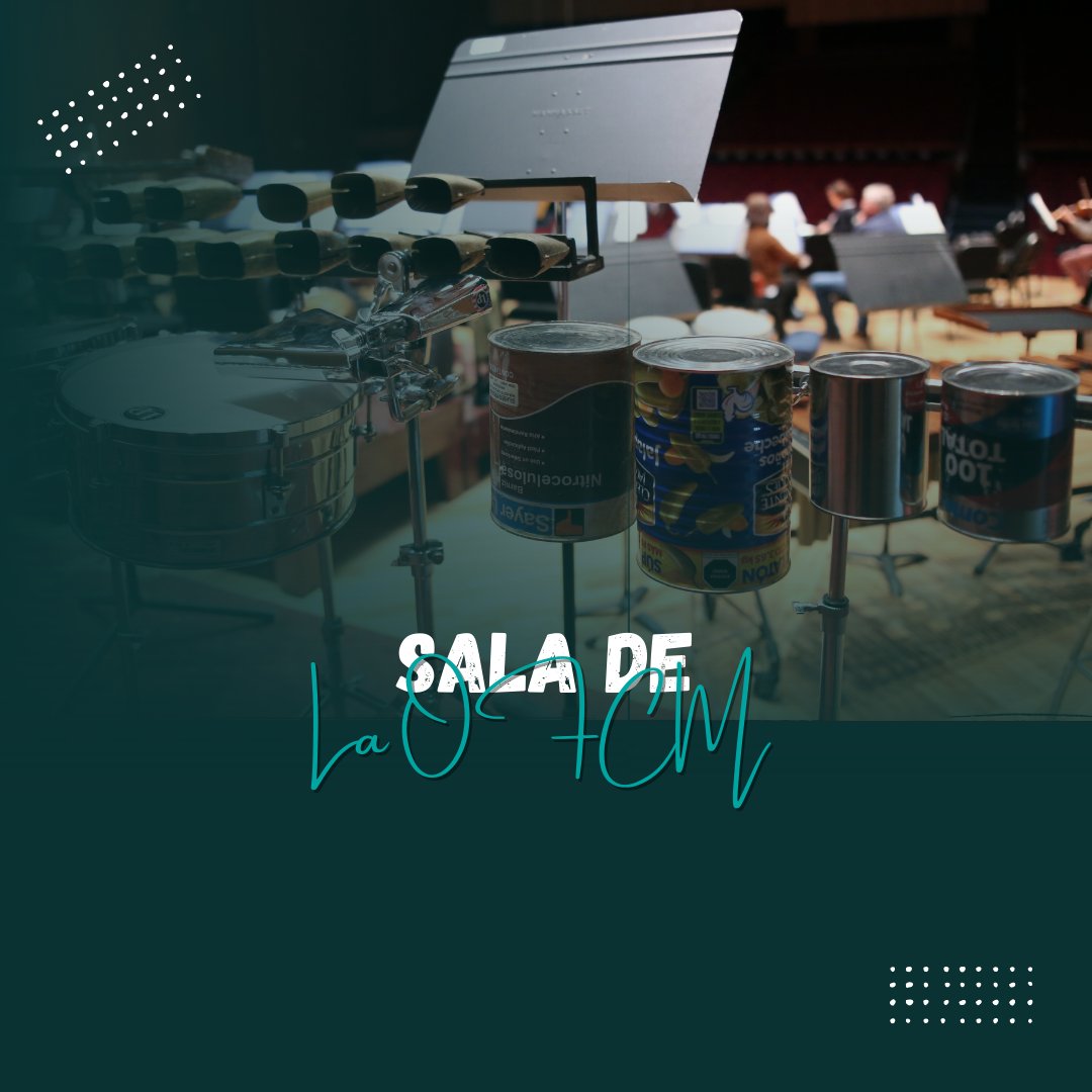 🎶¡Sorpréndete con un concierto de la @OFCMex, y disfruta de su música! 🎶 Los sábados y domingos podrás ser parte de uno de sus conciertos, te invitamos a comprar tus boletos en la #Taquilla de la #SalaSilvestreRevueltas o por #ticketmastermx.