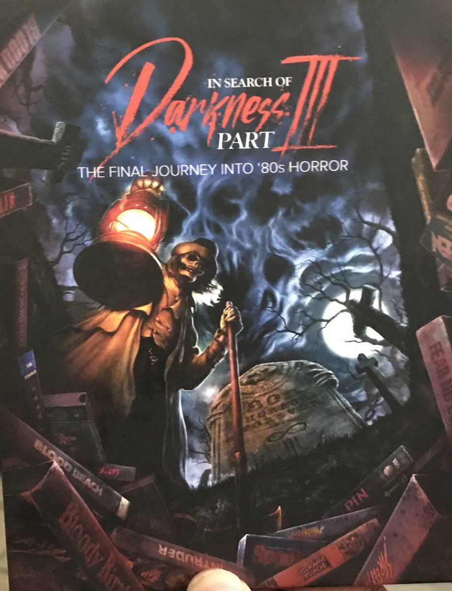 My physical copy of In Search of Darkness III finally arrived! #insearchofdarkness