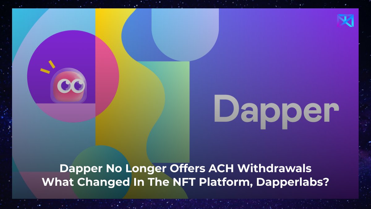 NFT x Metaverse (@nftxmeta) on Twitter photo Dapper No Longer Offers ACH Withdrawals😨😨
What changed in the NFT platform, <a href="/dapperlabs/">Dapper Labs</a>?
There's been a lot of speculation that this new policy results from Dapper affiliation with Silvergate.
Read more to know about this👇
#inflation
#Crypto
coindesk.com/business/2023/… Dapper No Longer Offers ACH Withdrawals😨😨
What changed in the NFT platform, <a href="/dapperlabs/">Dapper Labs</a>?
There's been a lot of speculation that this new policy results from Dapper affiliation with Silvergate.
Read more to know about this👇
#inflation
#Crypto
coindesk.com/business/2023/…