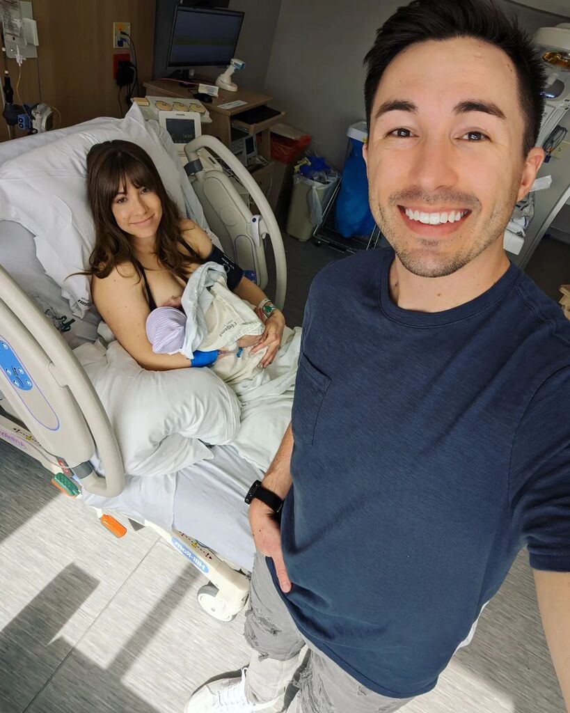 Baby Boy is officially HERE! Mom and baby are both happy and healthy. Little man is so chill and so cuddly, and fun fact; he has strawberry blonde hair!

I'm now a dad to 3 wonderfully beautiful children. I am so beyond grateful for our many blessings.

… instagr.am/p/CpgFetVv4rU/