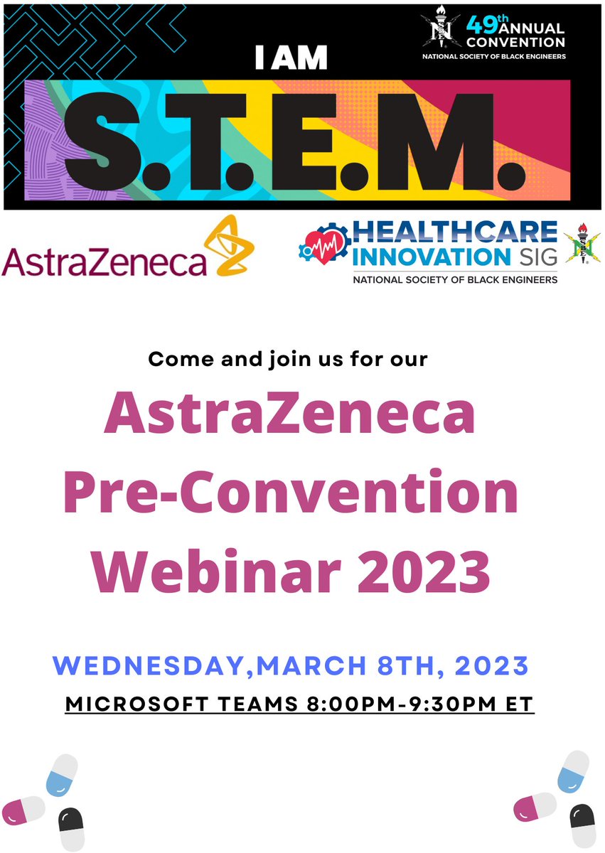 Invitation to HISIG and AstraZeneca Pre-Convention Webinar: Exploring Innovations in Healthcare - eepurl.com/imlD_6