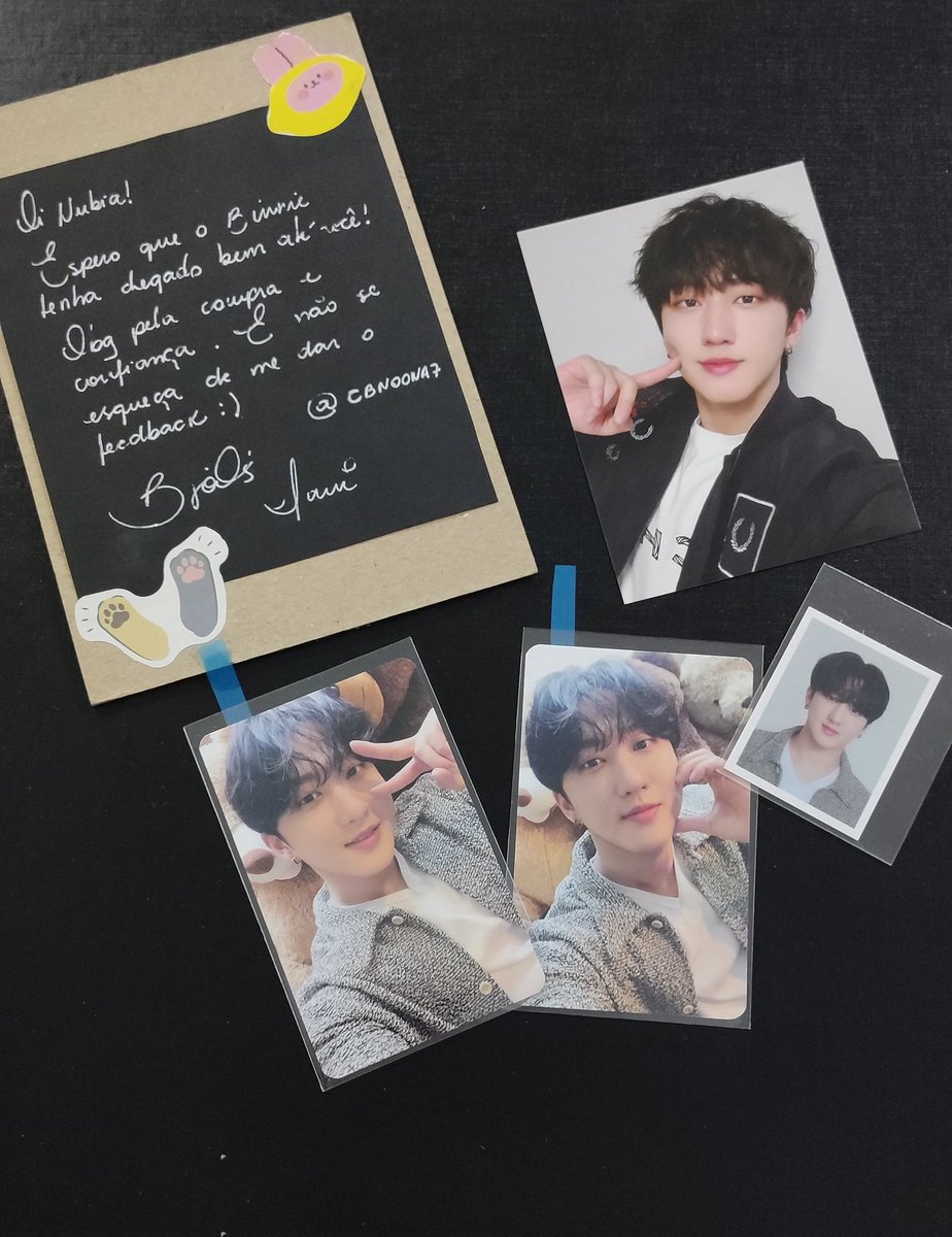 minbincollect's tweet photo. Feedback master positivo pra @CBNOONA7 queridissima que me enviou o binnie fankit e id, chegou tudo certinho, obrigada pelo brinde e pelo carinho na embalagem amg  🫶🏻💖 https://t.co/ekn5XjvkC8