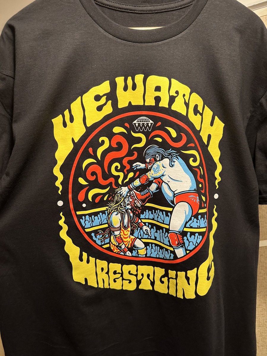 More sizes added up to 5X!! wewatchwrestlingpodcast.bigcartel.com