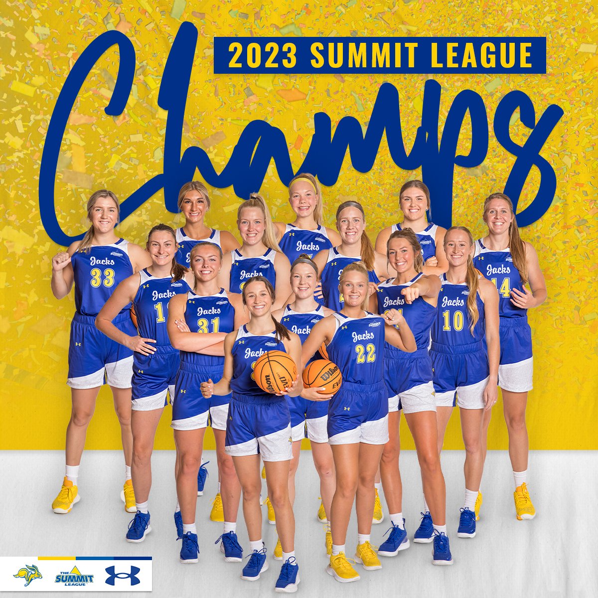 SUMMIT LEAGUE CHAMPS 🏆

#GoJacks 🐰
