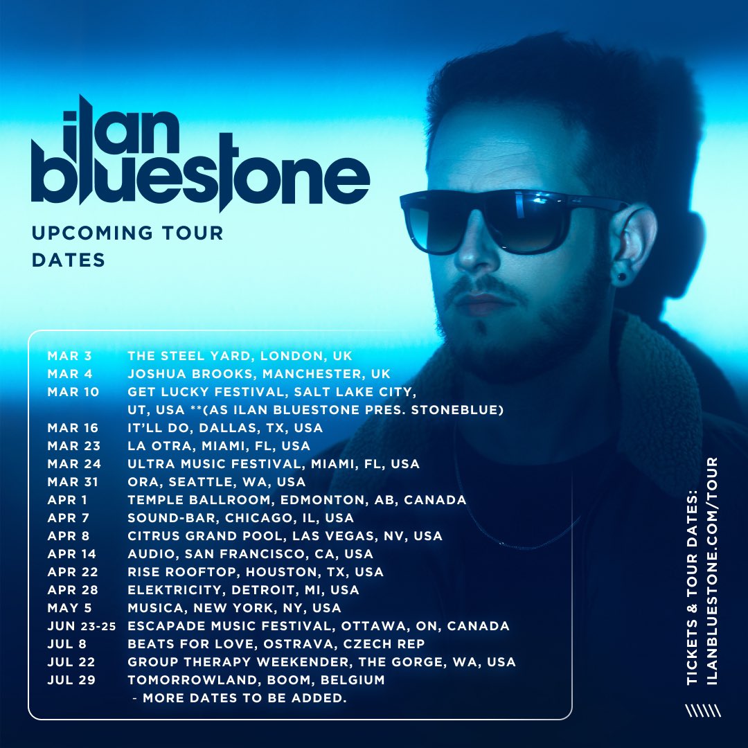 iBluestone's tweet image. 🤯🚨Tour Announcement!! Where am I seeing you? Or where do you want me to play?! Let my agents know in the comments below!! ❤️
.
Buzzing for these shows and I can't wait to play some new tracks!! Love you guys Xx 
.
.
#ilanbluestone #tour