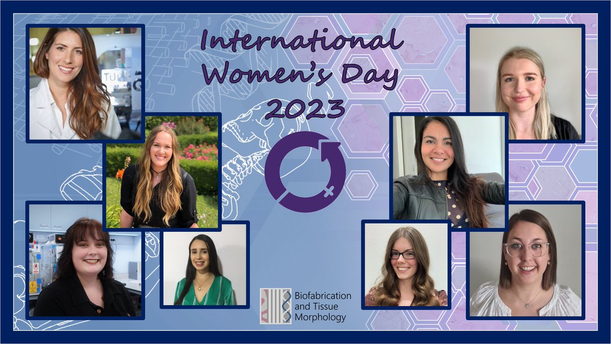 Happy #InternationalWomensDay from the BTM team! Celebrating @DrMiaWoodruff, @NaomiCPaxton, @RCNightingale, @BLeeDevlin, @joisper, @SabrinaSchoen and so many other amazing students, colleagues & collaborators!✨ @QUT #InternationalWomensDay #IWD2023 #research #STEM