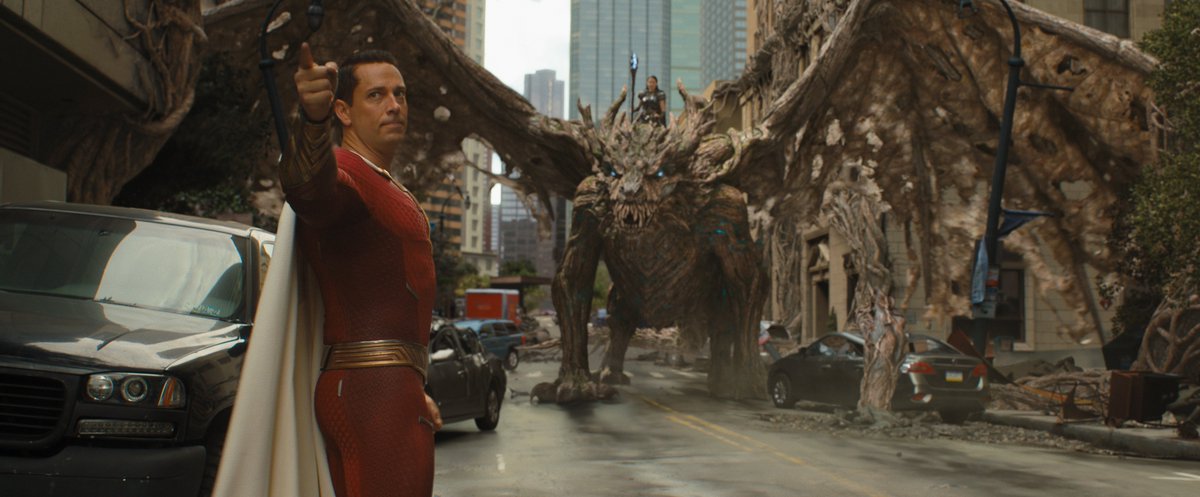 ricknazden's tweet photo. The Shazam Family is back and ready for action in #ShazamFuryOfTheGods. Zachary Levi does a great job leading his super family into battle against a trio of scorned goddesses. Full of humor and emotion, Fury of the Gods is definitely worth watching for anyone who enjoyed Shazam! https://t.co/JP7hSuXKeq