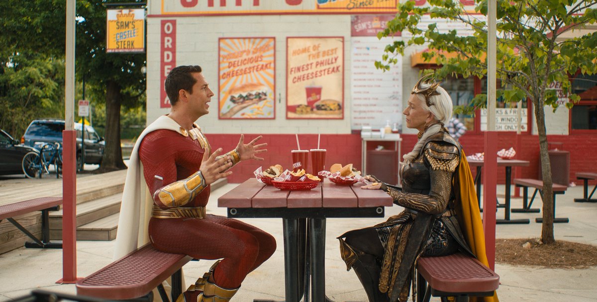 ricknazden's tweet photo. The Shazam Family is back and ready for action in #ShazamFuryOfTheGods. Zachary Levi does a great job leading his super family into battle against a trio of scorned goddesses. Full of humor and emotion, Fury of the Gods is definitely worth watching for anyone who enjoyed Shazam! https://t.co/JP7hSuXKeq