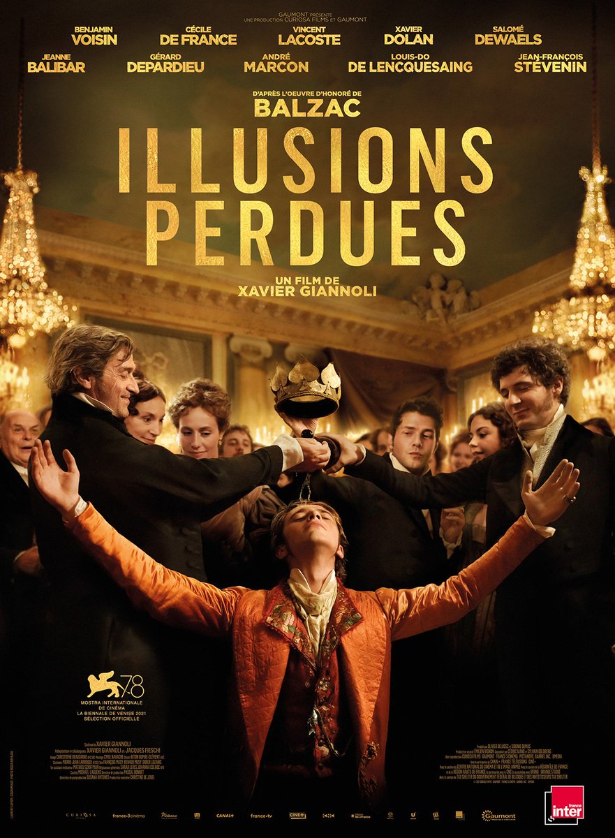 C'est quand même fou qu'avec #IllusionsPerdues, la littérature de Balzac ait une telle résonance aujourd'hui. 

Quand on voit à qui appartient la presse, son manque d'indépendance, cette véritable foire à la saucisse pour faire du buzz. 

Le film de Giannoli est fascinant