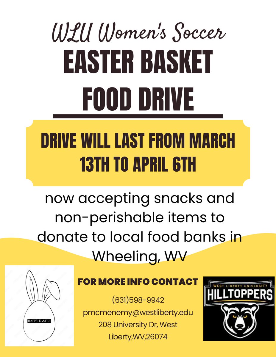 Please consider helping out our program as we give back to the local community this spring