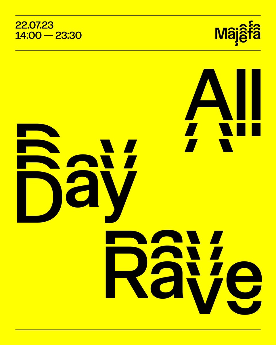 All day rave incoming.
Brand new Majefa.
5 new debuts.
Prog &amp; Techno all day long.
Manchester Academy 2.
Full announcement 14.03.23 - 19:00.
Sign up for tickets.

skiddle.com/e/36311650