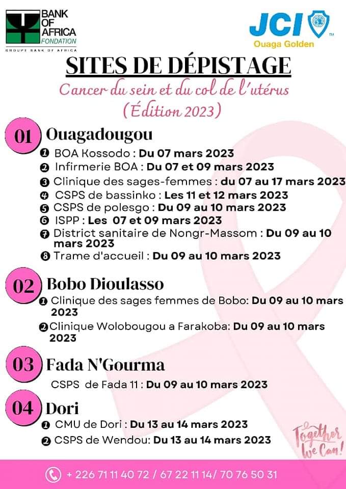 Prévenir vaut mieux que guérir. Célébrons la femme dans la santé. Passez le mot à vos proches !
#8march2023 #stopcancer #soscancer #BurkinaFaso #lwili