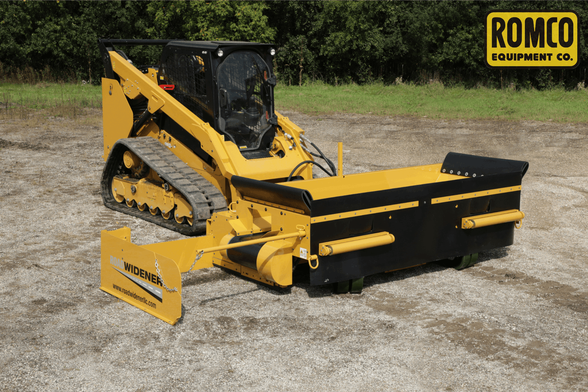 romcoequipment's tweet photo. Road Widener LLC manufactures the most flexible and portable road wideners on the market. They offer the best
cost/ton ratio when compared to traditional methods of laying aggregate, or large road wideners
#romcoequipment #roadwidener #romcopaving #paving equipment https://t.co/QdztOAUvNg