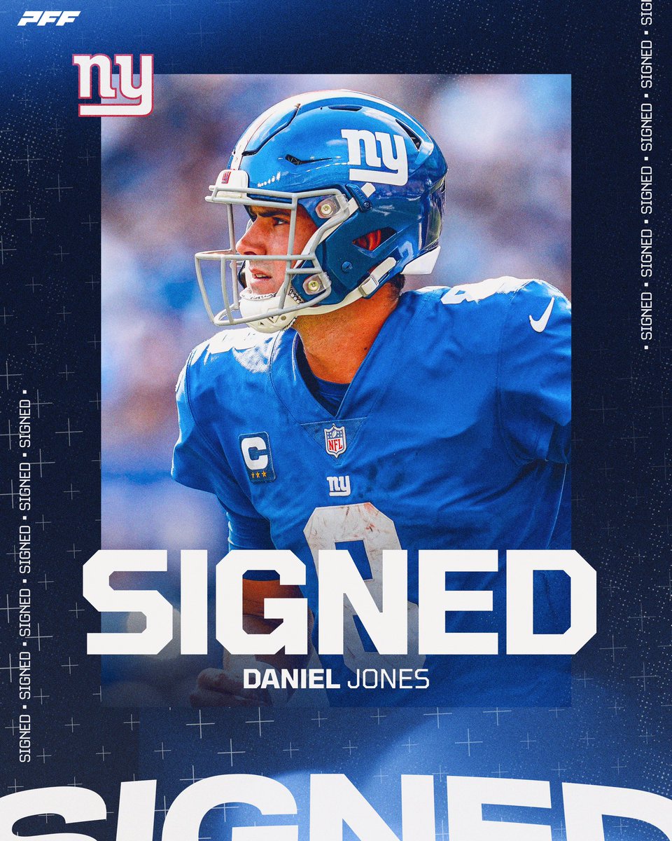 🌸 on Twitter "RT PFF Daniel Jones and the Giants are finalizing a fouryear contract