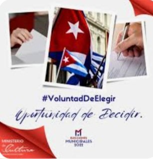 Tom62541329's tweet photo. #Todos a Votar el 26/3
#MejorEsposible
#Yovotosí
@DiazCanelB @PartidoPCC @AbelPrieto11 @RenGallego3 @VivianaDps @dpslastunas @jquintero1718 @Ronald1969HT @AdonyRguezJ @AntoinesCuba @ErnestoLuisCruz https://t.co/g9FknnES2a