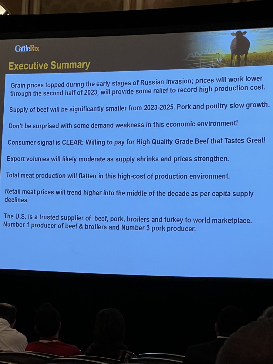 #meatconference recap on the beef markets #BEEF #CattleMarket #meat